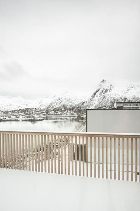 Koselig Toppleilighet Med Fantastisk Utsikt Apartment Svolvaer Bagian luar foto